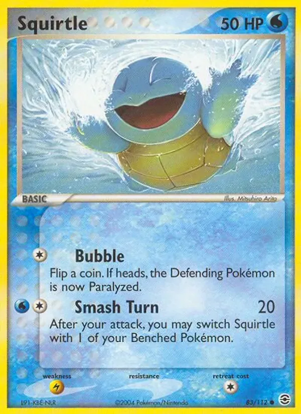 Squirtle, FireRed & LeafGreen