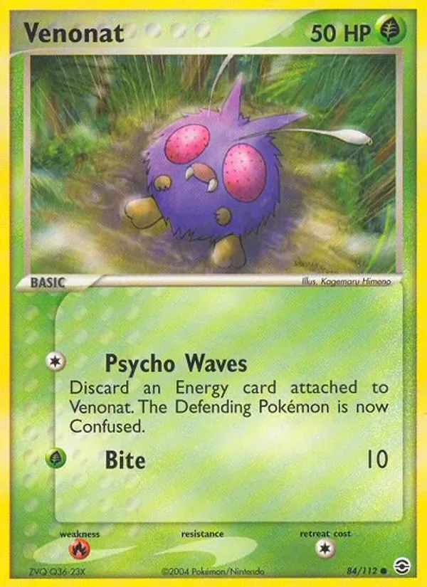 Venonat, FireRed & LeafGreen