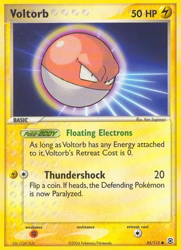 Voltorb, FireRed & LeafGreen
