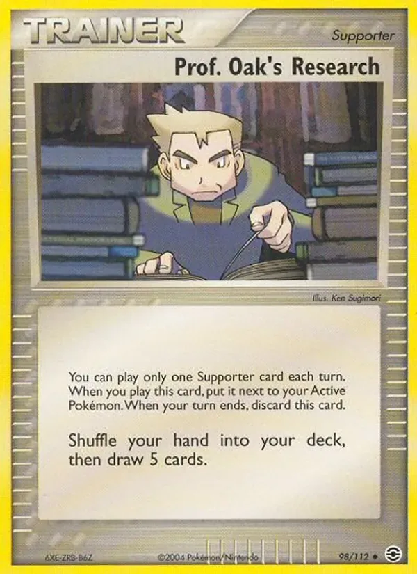 Prof. Oak's Research, FireRed & LeafGreen