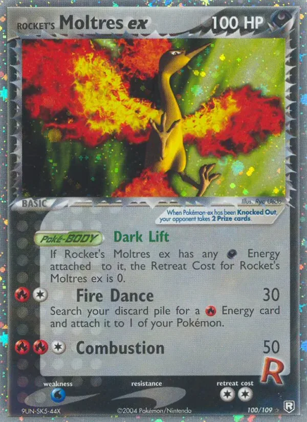 Rocket's Moltres ex, Team Rocket Returns