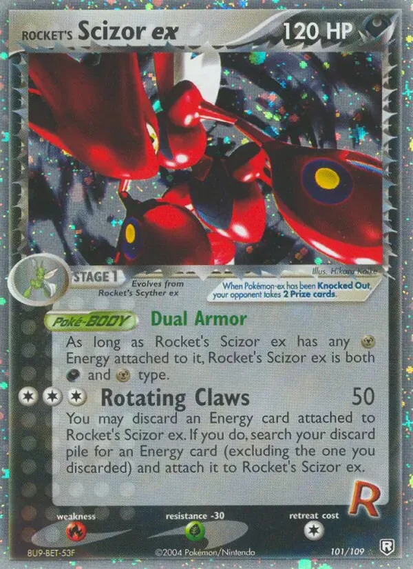 Rocket's Scizor ex, Team Rocket Returns