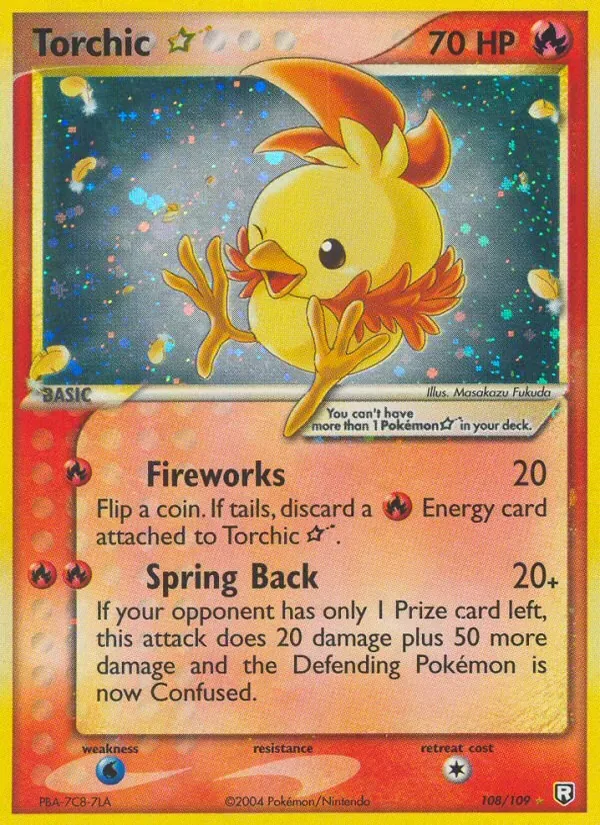Torchic ☆, Team Rocket Returns
