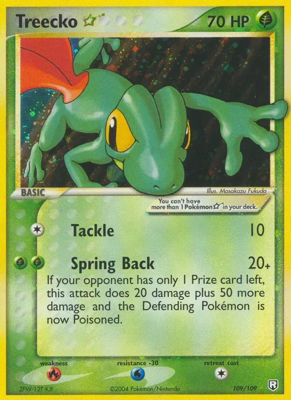 Treecko ☆, Team Rocket Returns