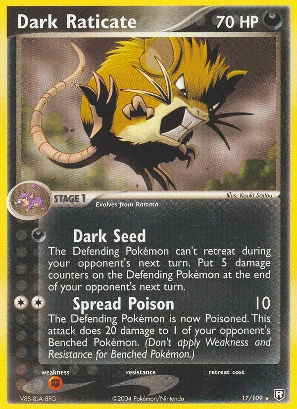 Dark Raticate, Team Rocket Returns