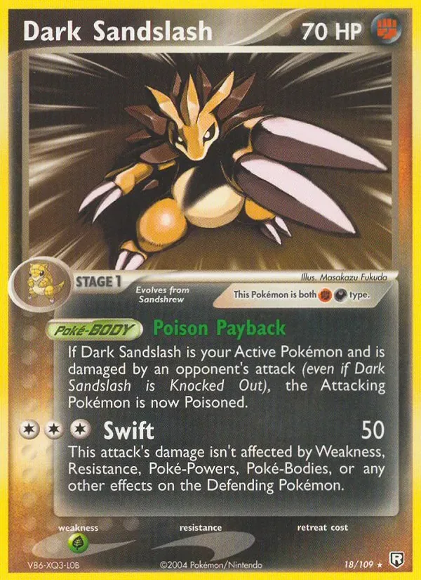 Dark Sandslash, Team Rocket Returns