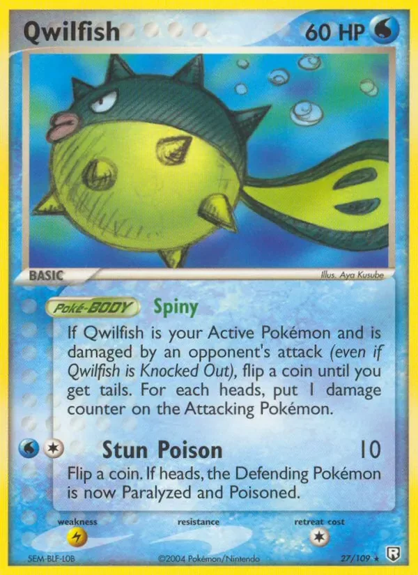 Qwilfish, Team Rocket Returns