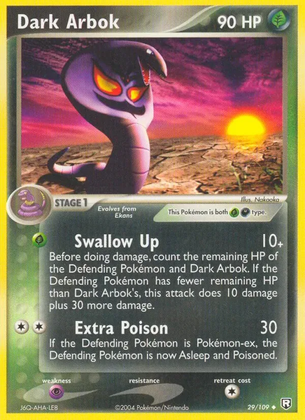 Dark Arbok, Team Rocket Returns