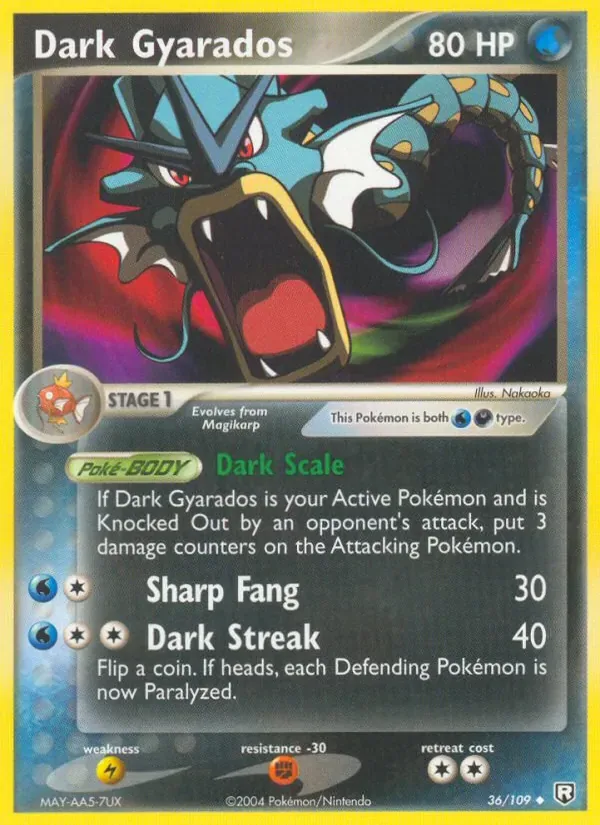 Dark Gyarados, Team Rocket Returns