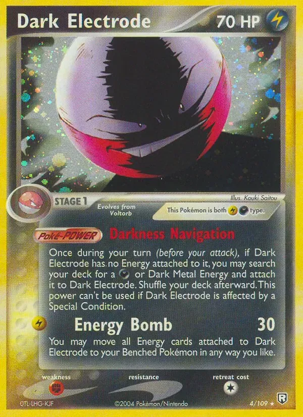 Dark Electrode, Team Rocket Returns