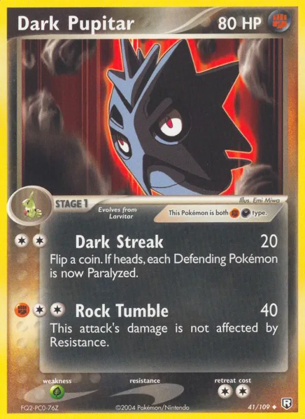 Dark Pupitar, Team Rocket Returns