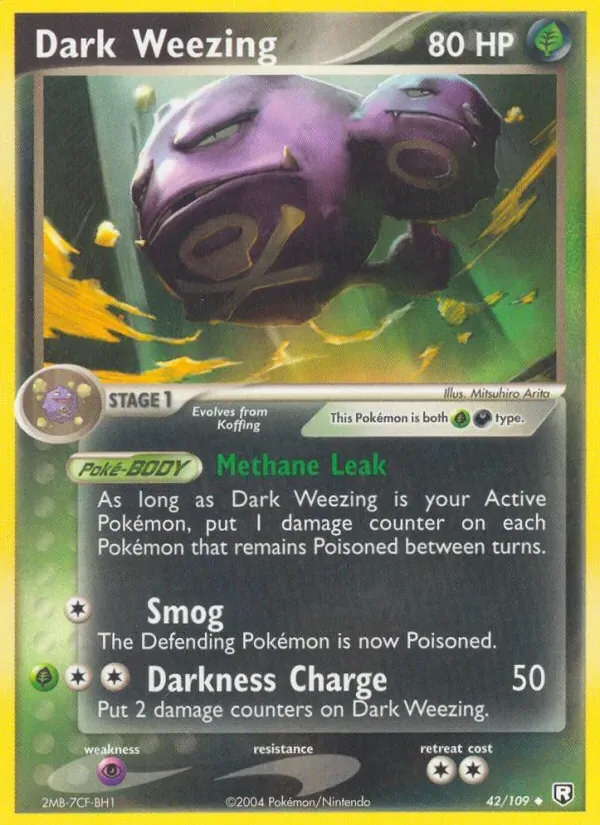 Dark Weezing, Team Rocket Returns