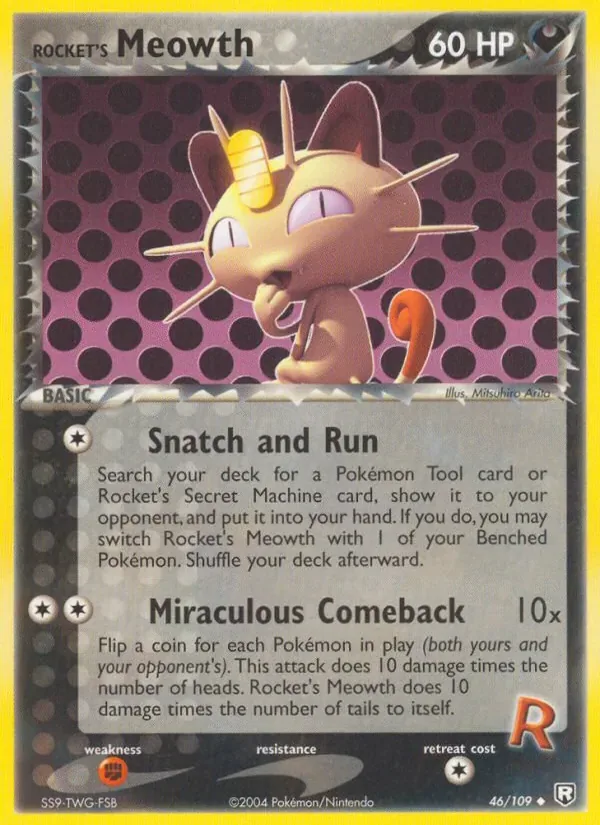 Rocket's Meowth, Team Rocket Returns