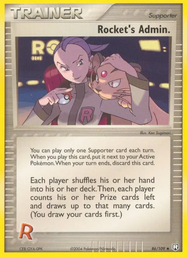 Rocket's Admin., Team Rocket Returns