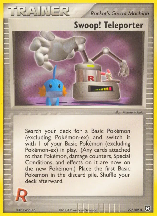 Swoop! Teleporter, Team Rocket Returns