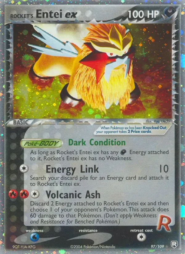 Rocket's Entei ex, Team Rocket Returns