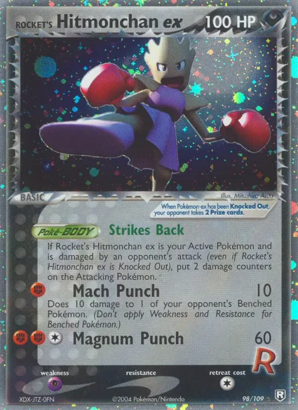 Rocket's Hitmonchan ex, Team Rocket Returns