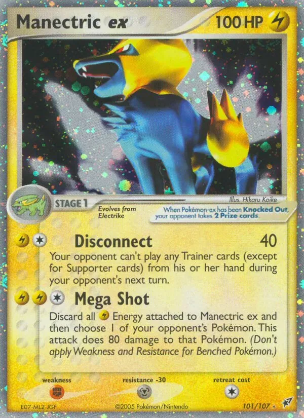 Manectric ex, Deoxys