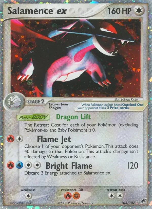Salamence ex, Deoxys