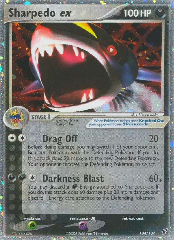 Sharpedo ex, Deoxys