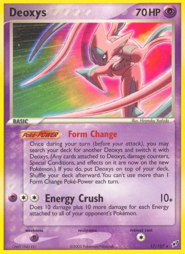 Deoxys, Deoxys