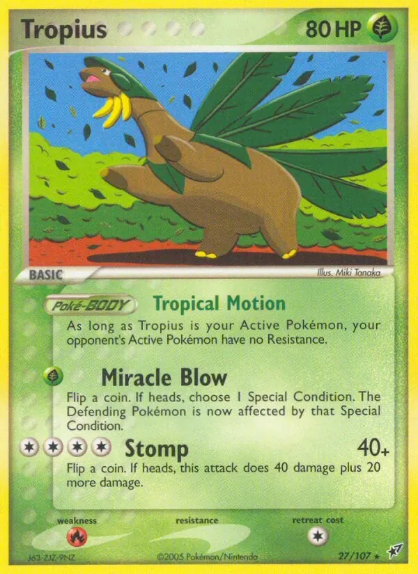Tropius, Deoxys