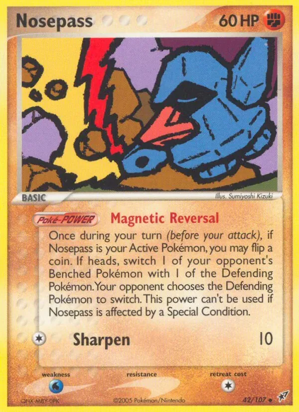 Nosepass, Deoxys