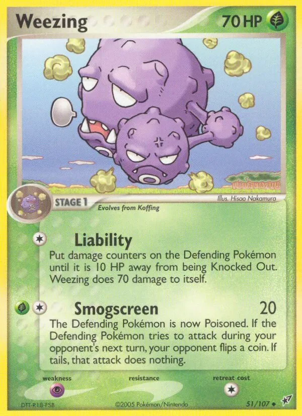 Weezing, Deoxys