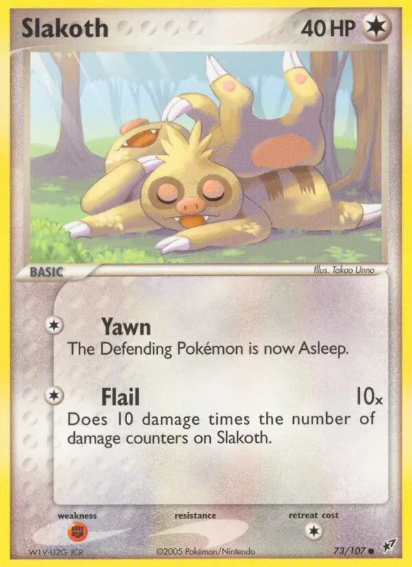 Slakoth, Deoxys