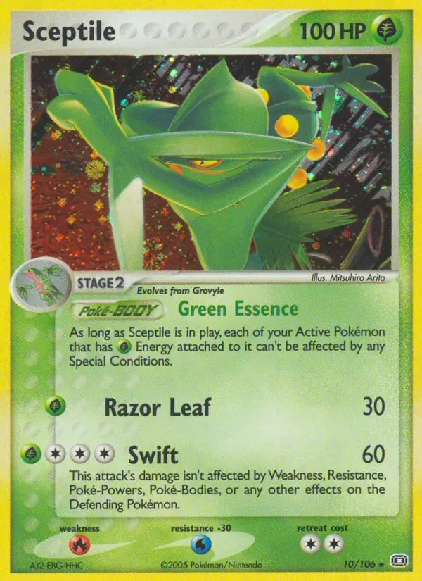 Sceptile, Emerald