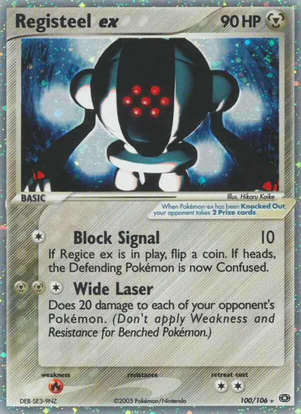 Registeel ex, Emerald