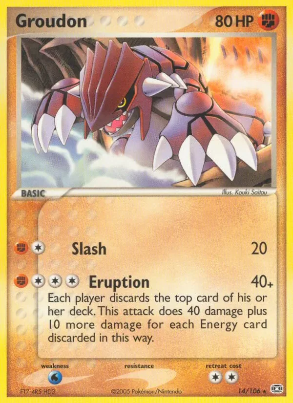 Groudon, Emerald