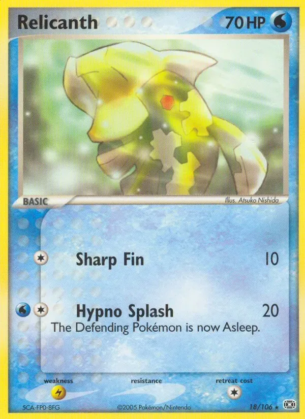 Relicanth, Emerald