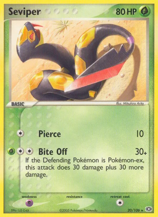 Seviper, Emerald