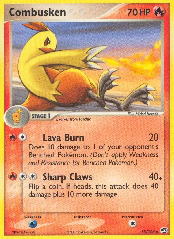 Combusken, Emerald