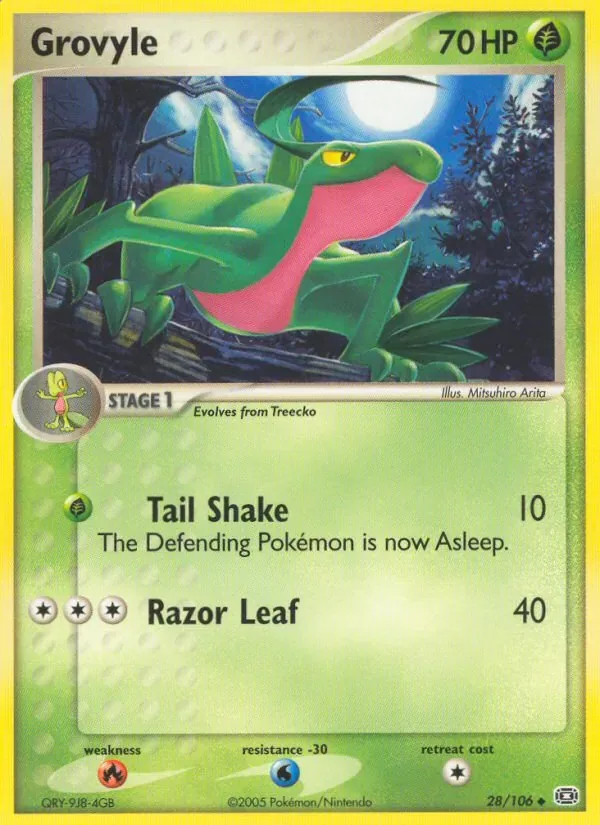 Grovyle, Emerald