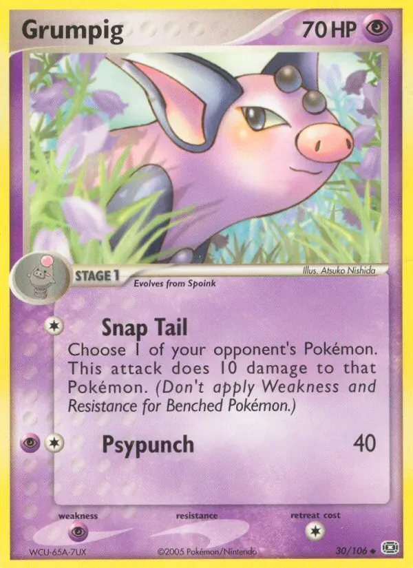 Grumpig, Emerald