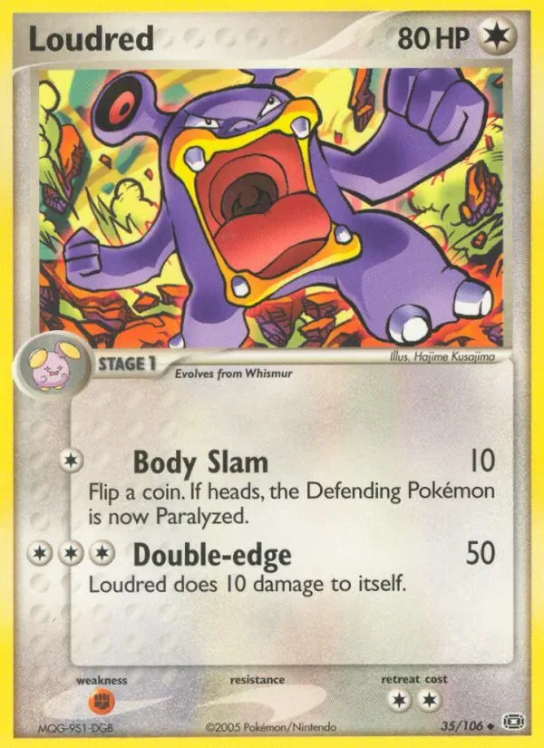 Loudred, Emerald