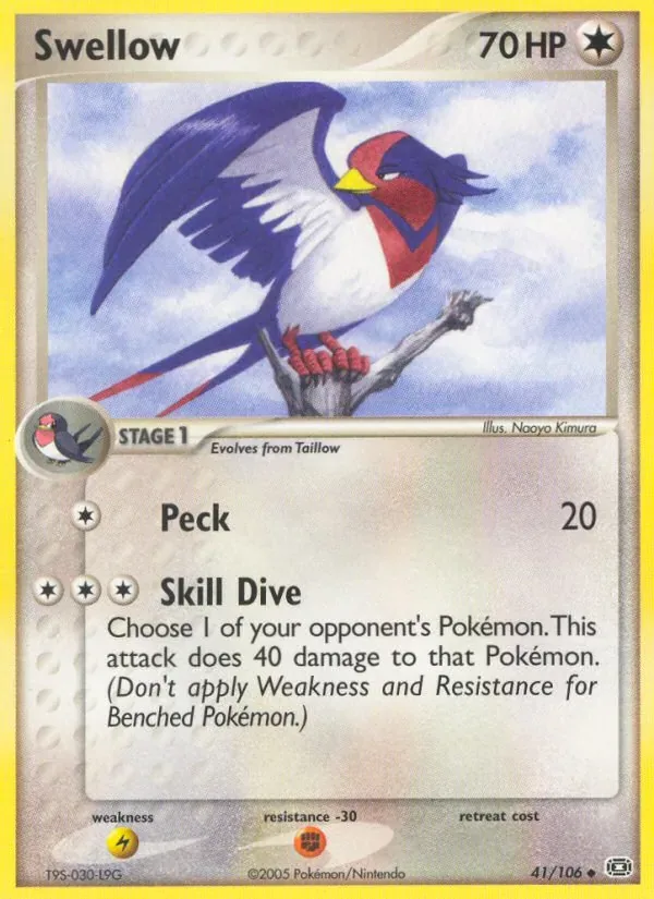 Swellow, Emerald