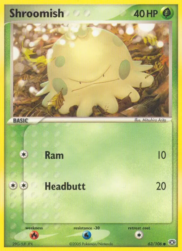 Shroomish, Emerald
