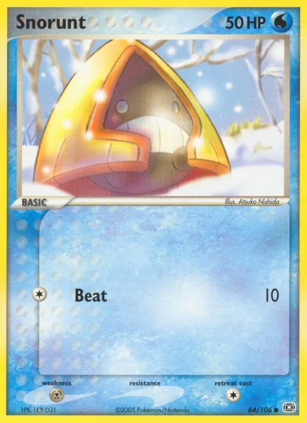 Snorunt, Emerald
