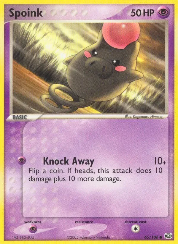 Spoink, Emerald