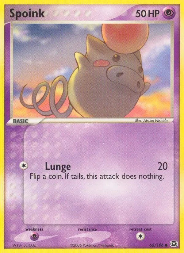 Spoink, Emerald