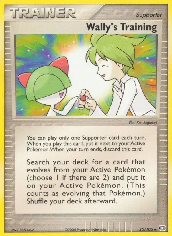 Wally's Training, Emerald