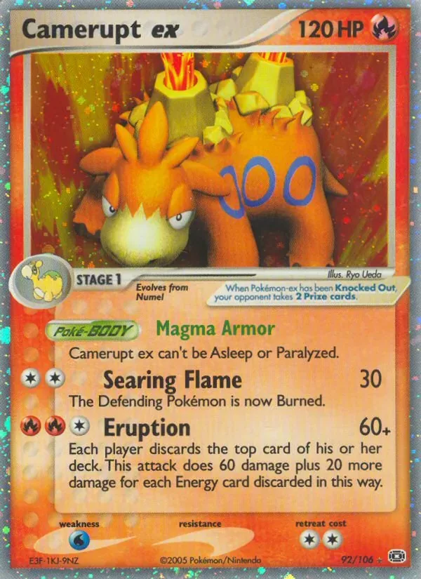 Camerupt ex, Emerald