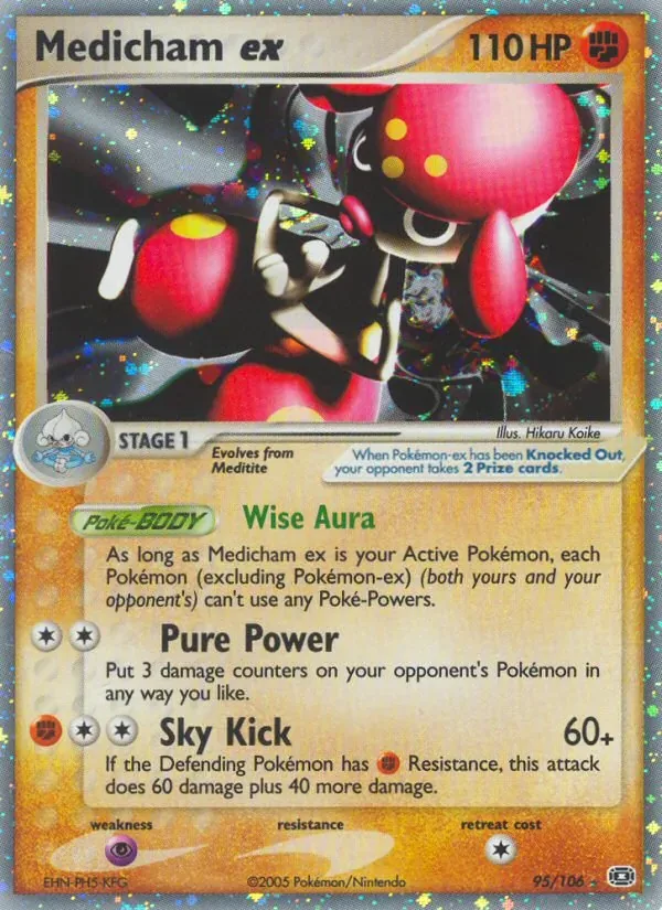 Medicham ex, Emerald