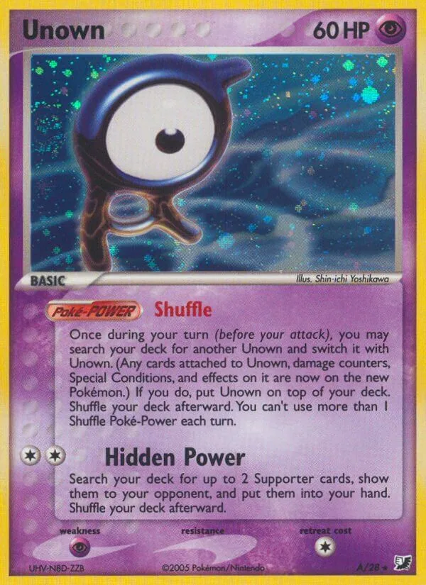 Unown, Unseen Forces Unown Collection