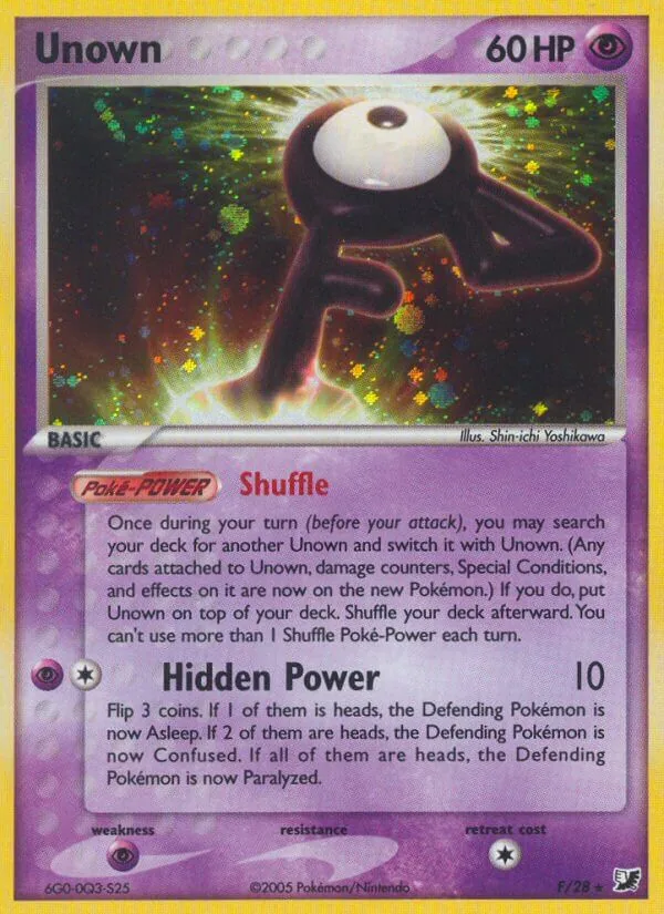 Unown, Unseen Forces Unown Collection