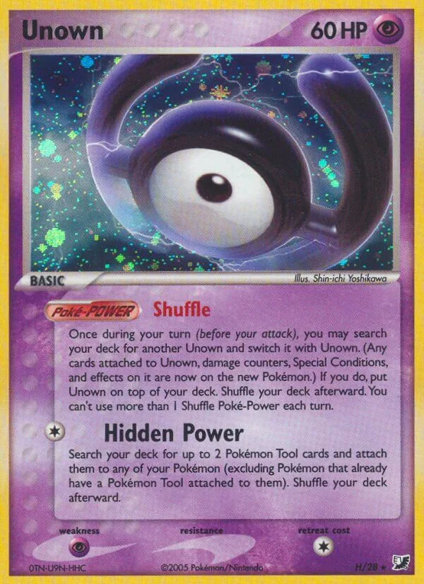 Unown, Unseen Forces Unown Collection