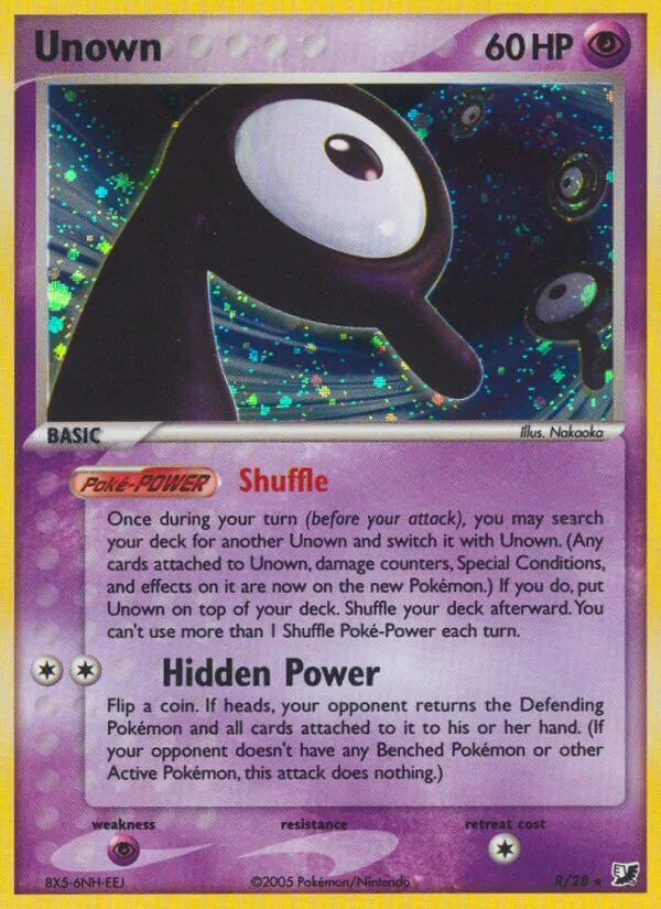 Unown, Unseen Forces Unown Collection